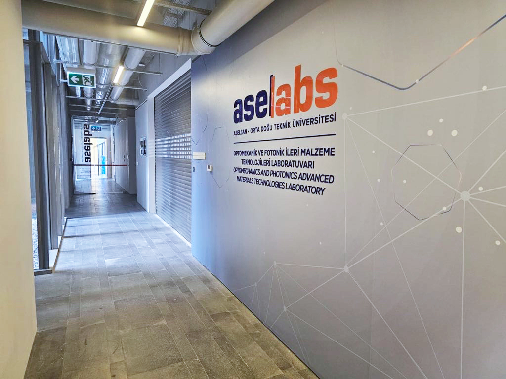 ASELABS laboratuvarının genel görünümü